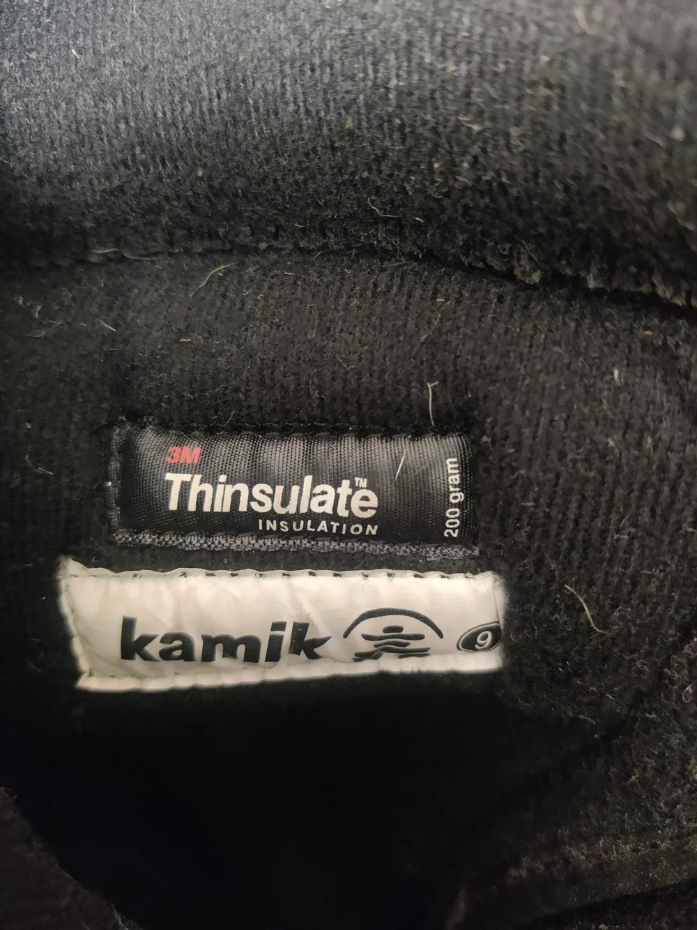Kamik Brown and Black Waterproof Men's Snow Boots